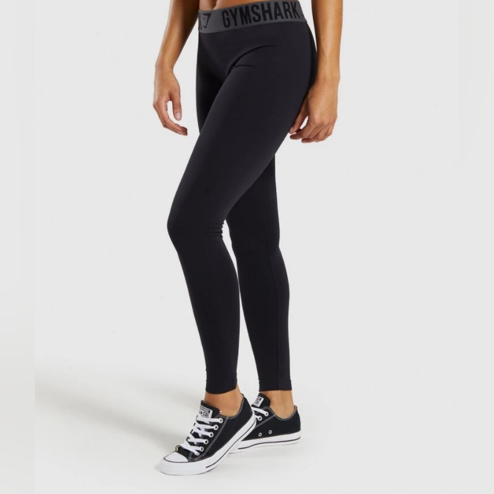 Black Seamless Gymshark Leggings Size Small